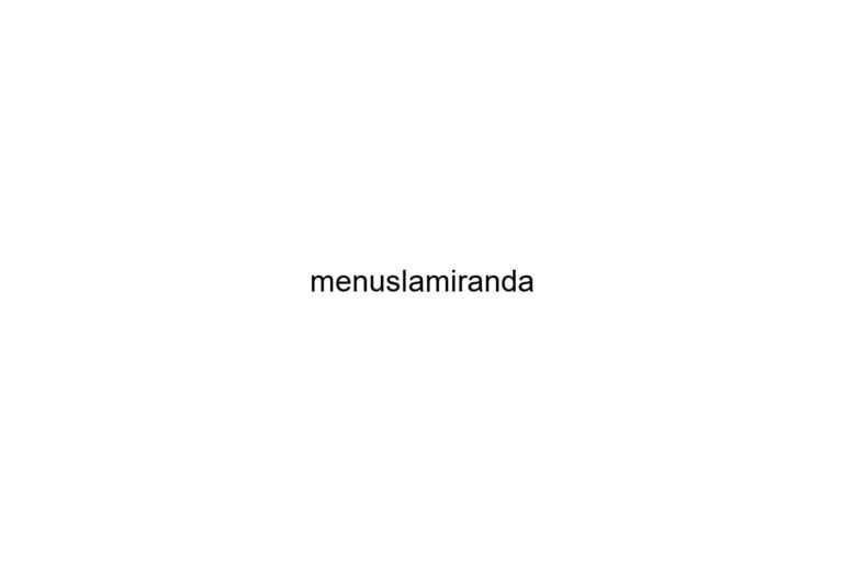 menuslamiranda