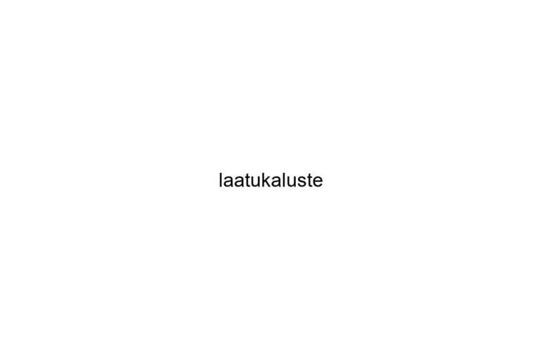 laatukaluste