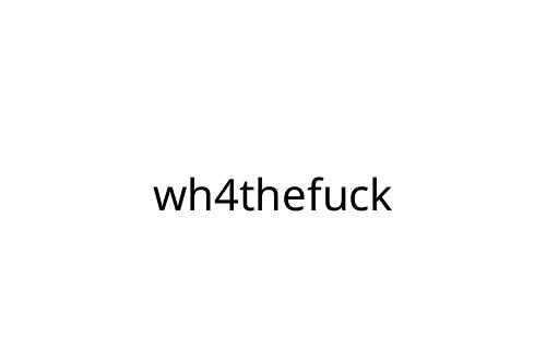 wh4thefuck