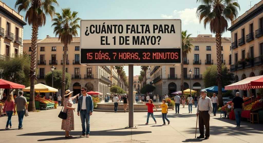 cuanto falta para el 1 de mayo