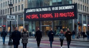 cuanto falta para el 19 de diciembre