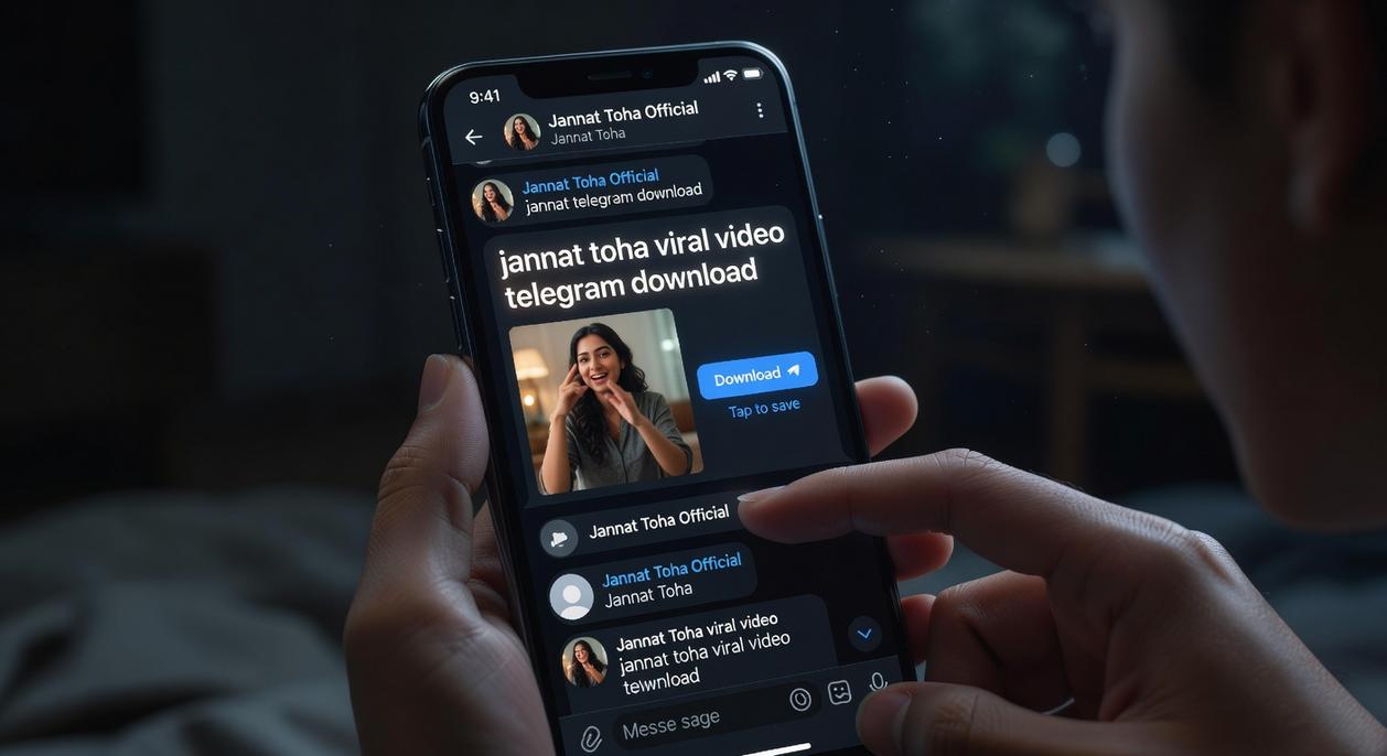jannat toha viral video telegram download