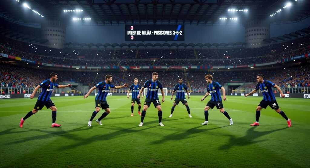 posiciones de inter de milán