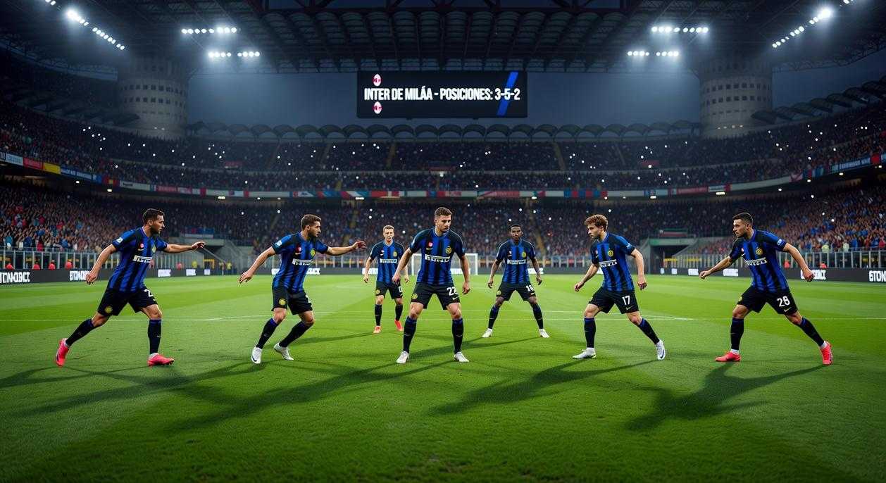 posiciones de inter de milan