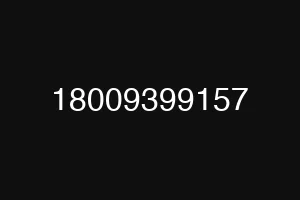18009399157