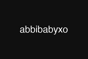 abbibabyxo