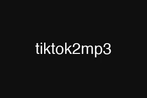 tiktok2mp3