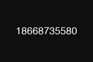 18668735580