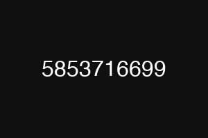 5853716699