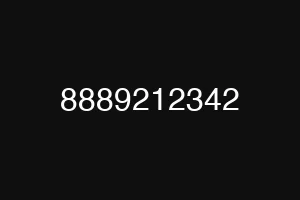 8889212342