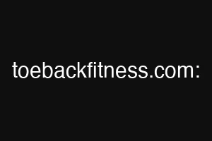 toebackfitness.com: